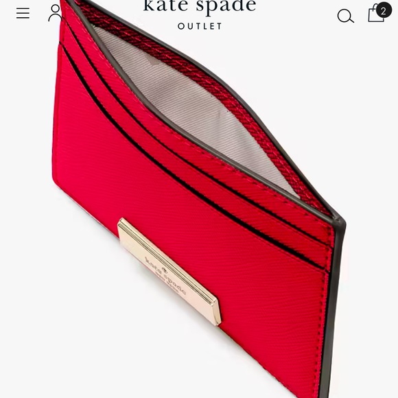 Kate Spade Kenzie Limited Edition Small Slim Card Holder - Picture 4 of 16